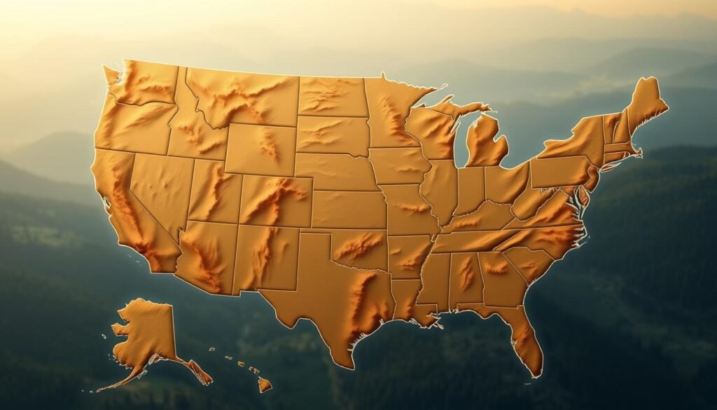 A-detailed-topographical-map-of-the-United-States-showing-the-varying-home-insurance-rates-1024x585 Discover Affordable Home Insurance Options