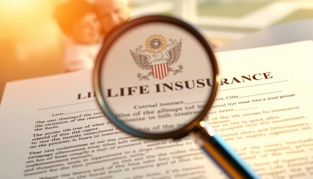 A-magnified-view-of-a-life-insurance-policy-document-its-pages-illuminated-by-warm-natural-1024x585 The Essential Guide to Selecting the Best Life Insurance