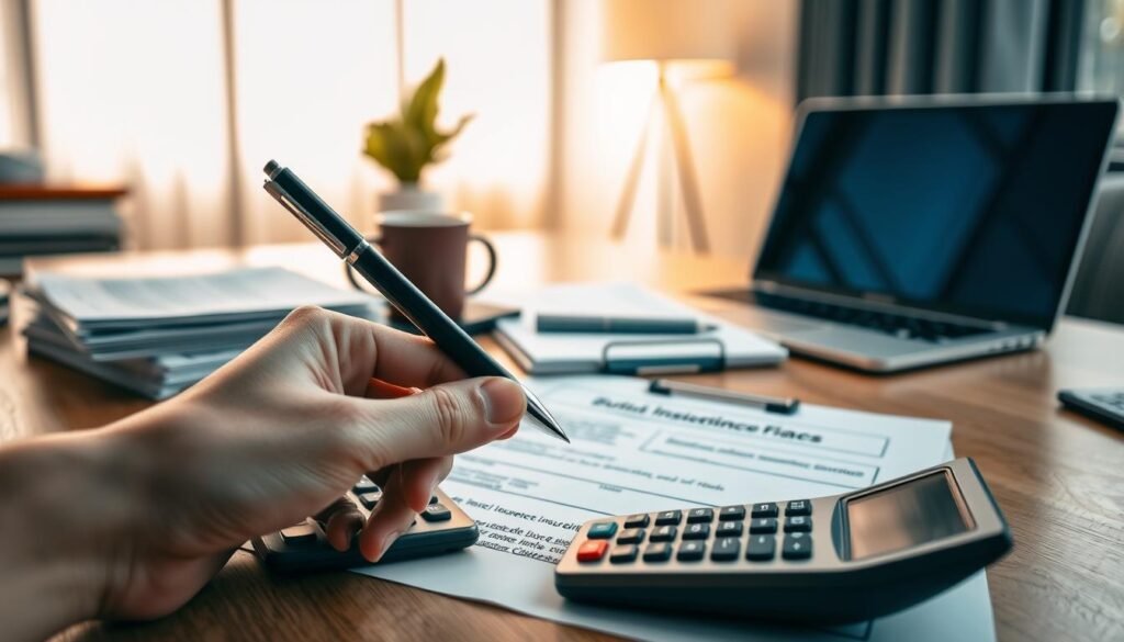 A-well-lit-office-interior-with-a-desk-showcasing-various-business-insurance-documents-and-a-1024x585 Understand Insurance Deductibles: What You Need to Know