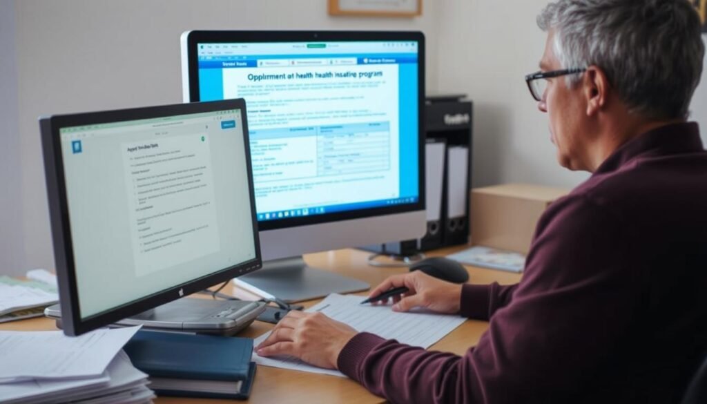 Image-of-a-person-applying-for-government-health-insurance-programs-on-a-computer-1024x585 Discover the Best Health Insurance Options in the US